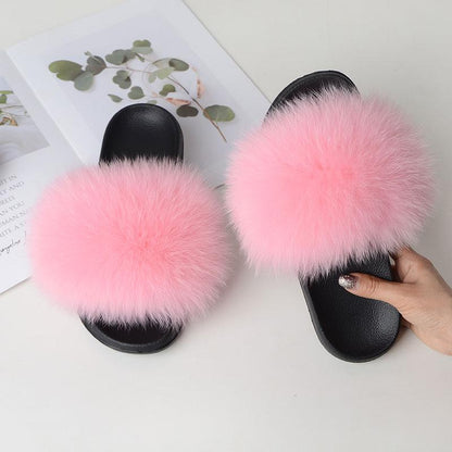 Furry Anti-Slip Slippers