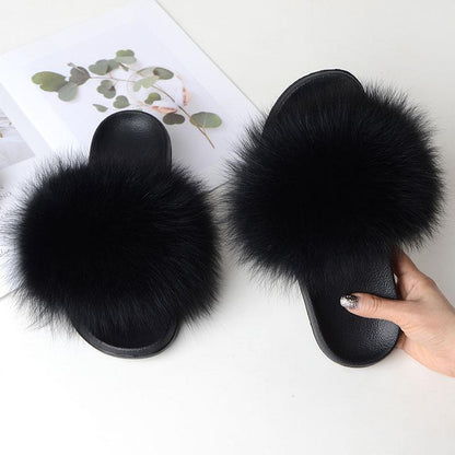 Furry Anti-Slip Slippers