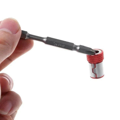 Find a quick-release screwdriver bits with magnetic ring.