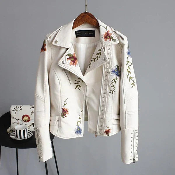 Floralia | Elegant Ladies Jacket With Floral Pattern