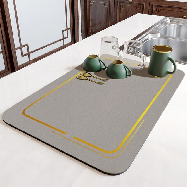 Fuzo Super absorbent kitchen drying mat