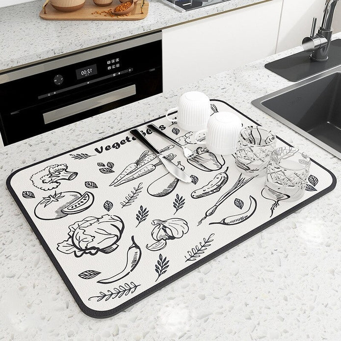 Fuzo Super absorbent kitchen drying mat