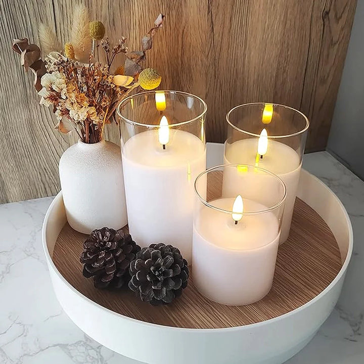 Glowin | Realistic Flameless Candle Set