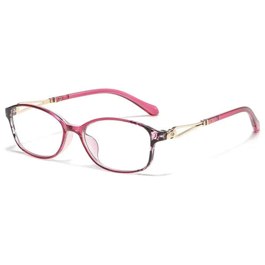 Heva WOMEN'S FASHION LIGHT METAL READING GLASSES AGAINST BLUE LIGHT