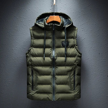 Rulze | Men's Hooded Vest For Casual Styles