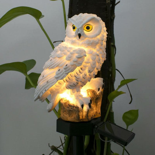 Iwan Outdoor Owl | Solar LED Lamp