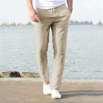 Lechsteve | Men's Linen Pants | Casual And Comfortable