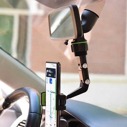 Kira Multifunctional Rearview Mirror Phone Holder