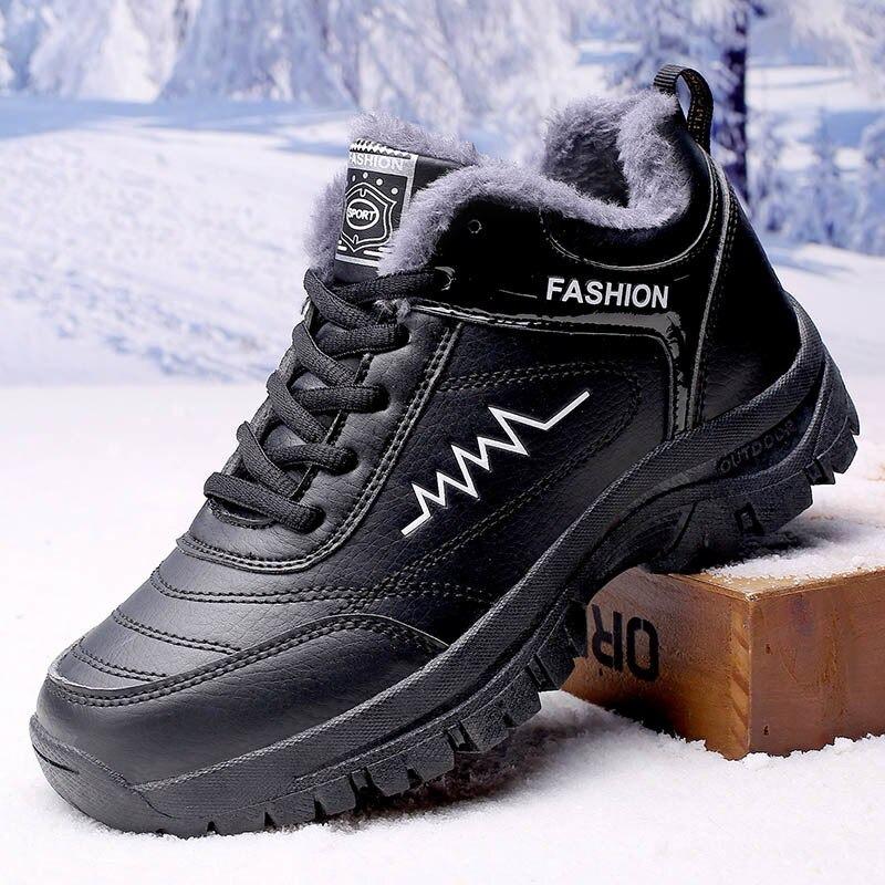 Warm winter shoes for outdoor use.