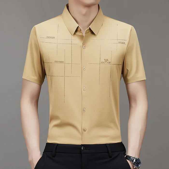 Neeran Ice Silk Business Shirt for Men