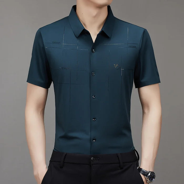 Neeran Ice Silk Business Shirt for Men