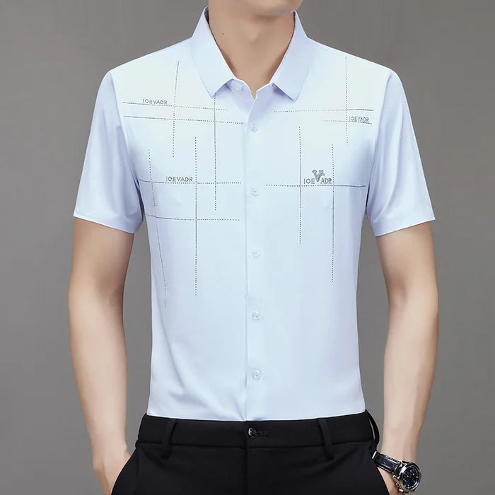 Neeran Ice Silk Business Shirt for Men