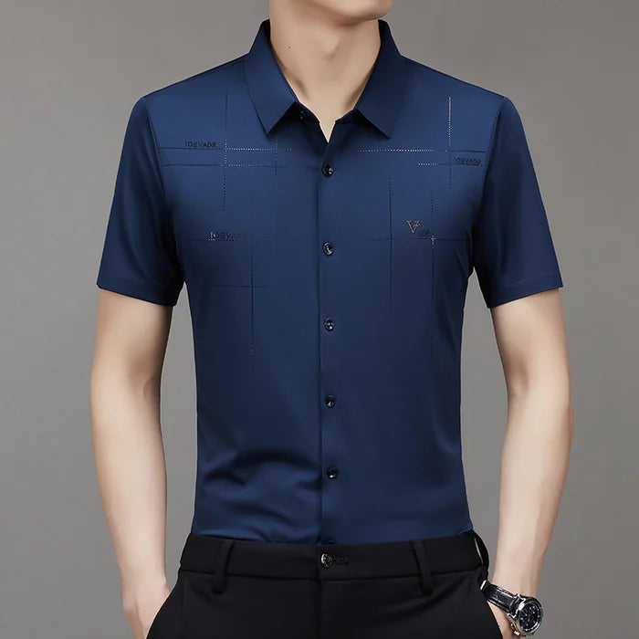 Neeran Ice Silk Business Shirt for Men