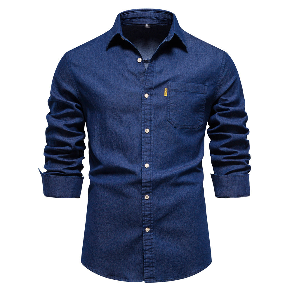 Nikos Denim Shirt for Men