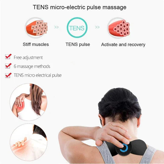 Niros Portable Electric Mini Massage Device (1+1)