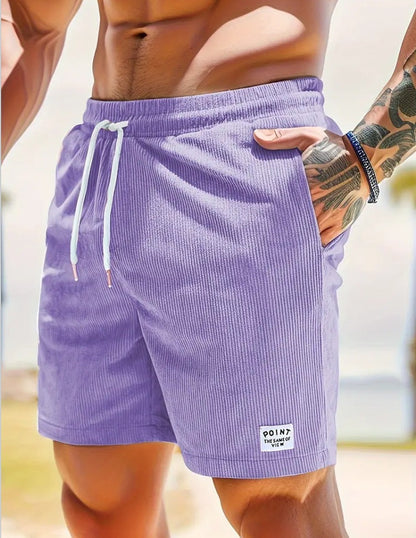 Zaches | Men's Corduroy Leisure Shorts