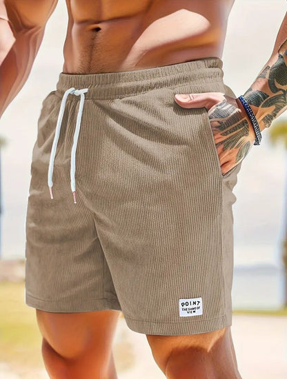 Zaches | Men's Corduroy Leisure Shorts