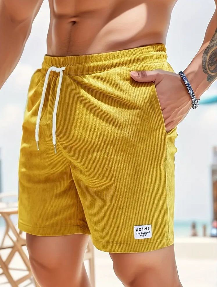 Zaches | Men's Corduroy Leisure Shorts