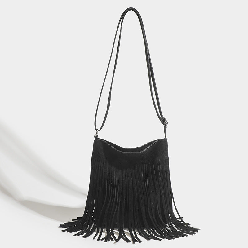 Veronilith | Ladies Crossbody Bag With Tassel