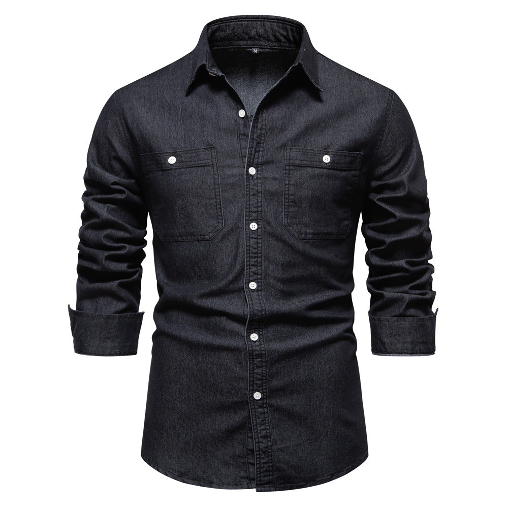 Nikos | Denim Shirt For Men