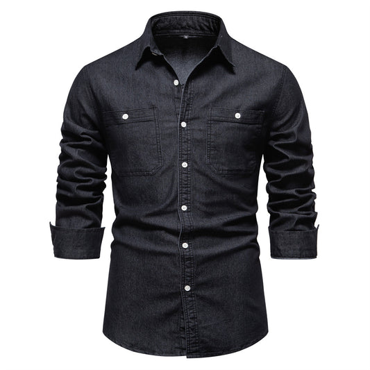 Nikos | Denim Shirt For Men