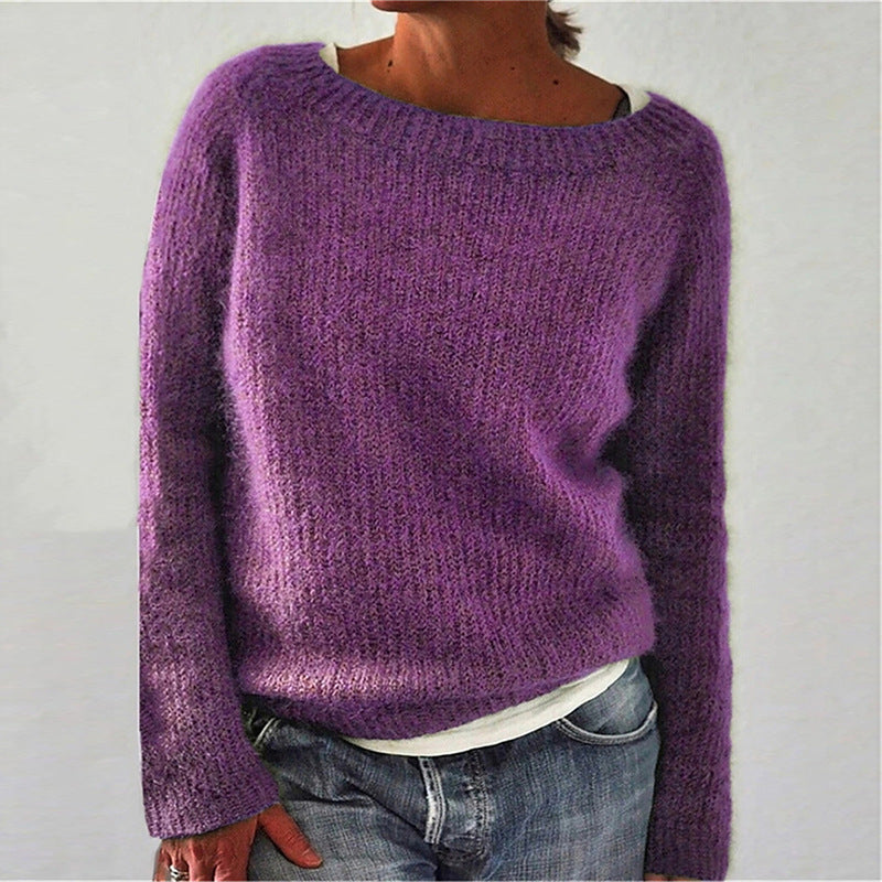 Bestania | Ladies Casual Classic Sweater With Turtleneck