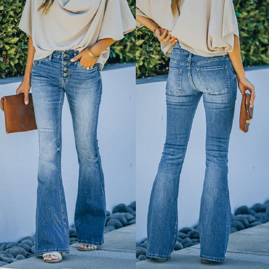 Sanny | High-Waisted Denim Pants