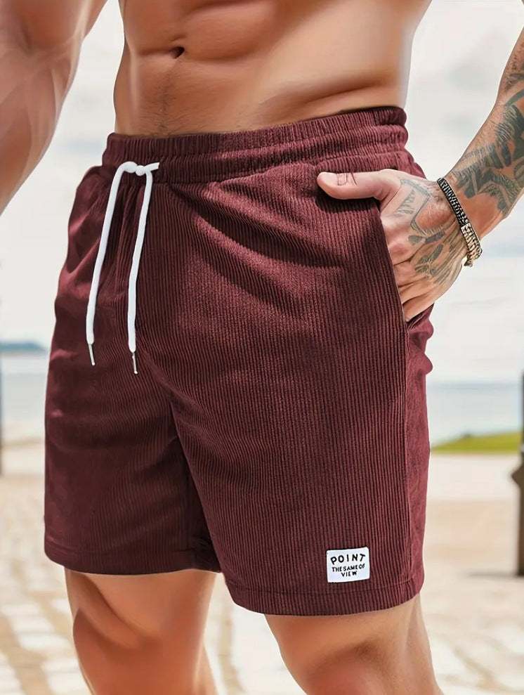 Zaches | Men's Corduroy Leisure Shorts