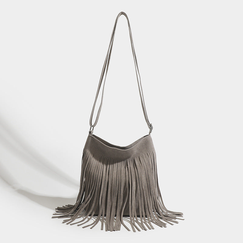 Veronilith | Ladies Crossbody Bag With Tassel