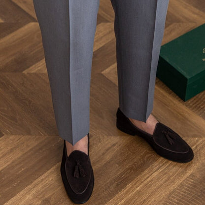 Romesdo | Classic Buckle Pants For Elegant Style