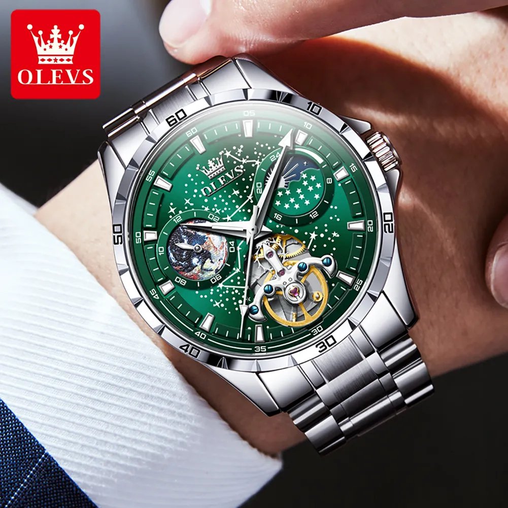 Olevs Mystical Spin Automatic Watch