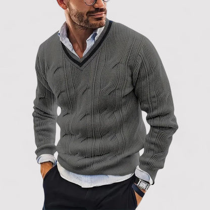 Ancene | Long Knitted Sweater For Cool Days