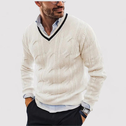 Ancene | Long Knitted Sweater For Cool Days