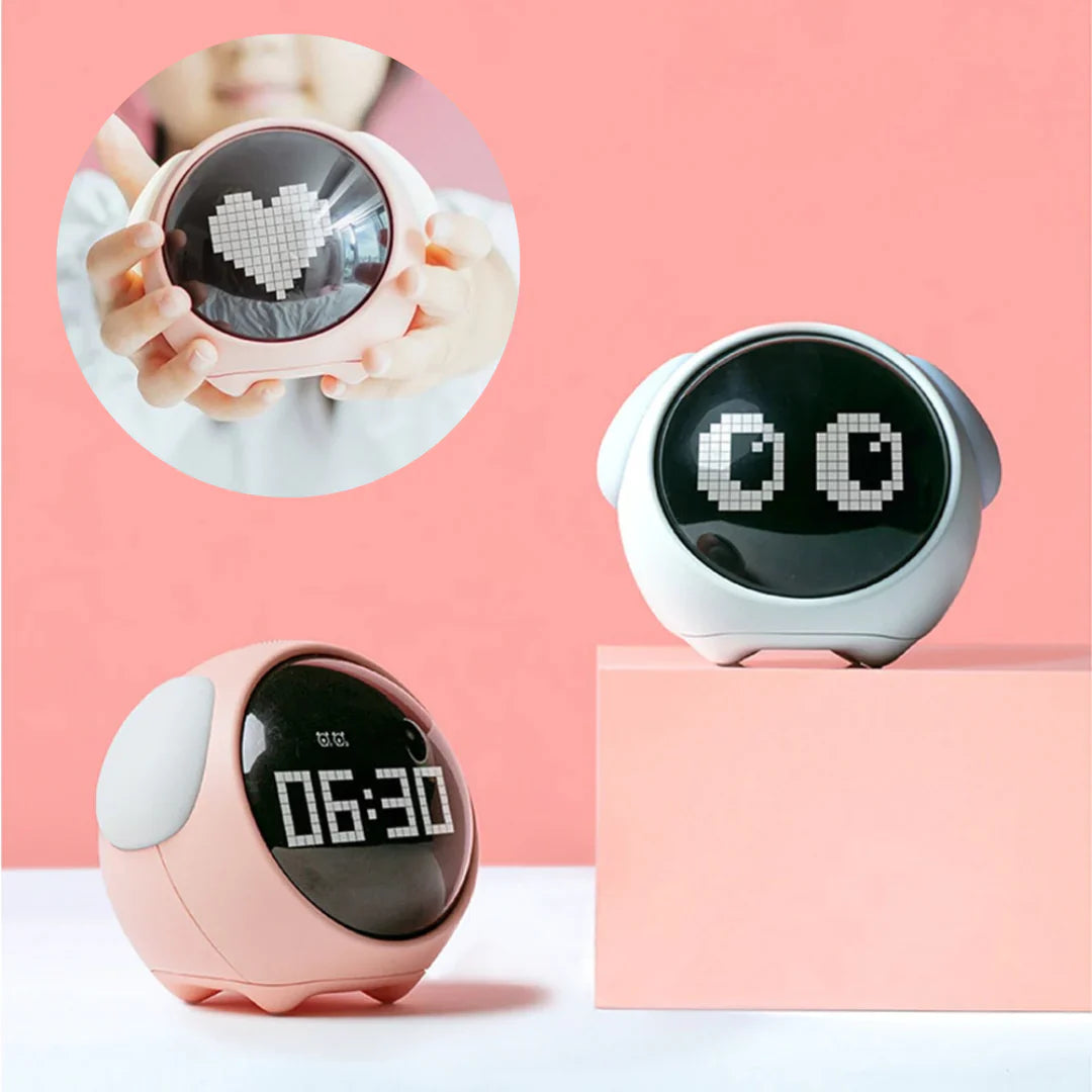 Penzo Cute Emoji Alarm Clock for Kids