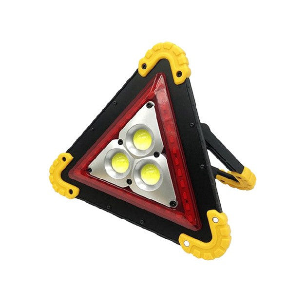 Poslo Rechargeable LED Emergency Triangle Light for Car
