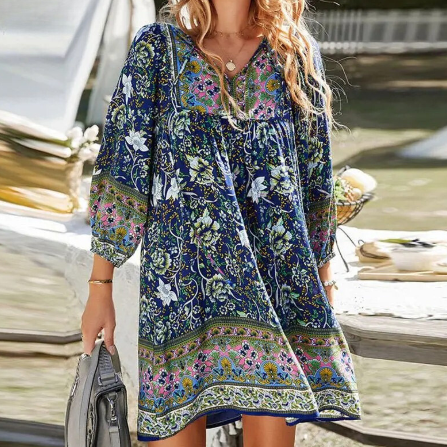 Renia Bohemian dress