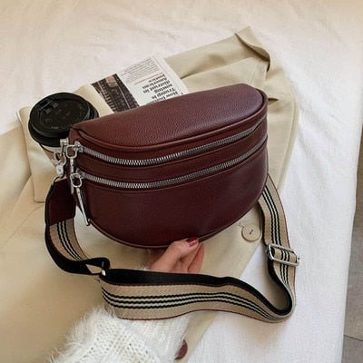 Renos Clutch Leather Saddlebag