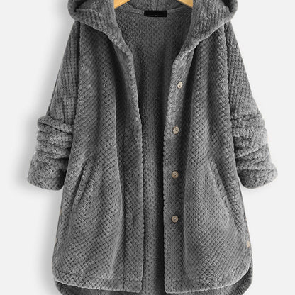 Renvas Winter Reversible Fleece Hooded Jacket