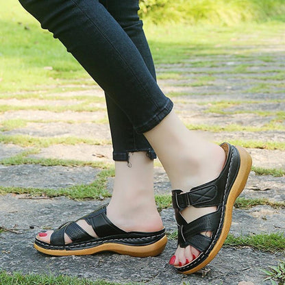 Rickta High-Quality Orthopedic Sandals with Open Toe