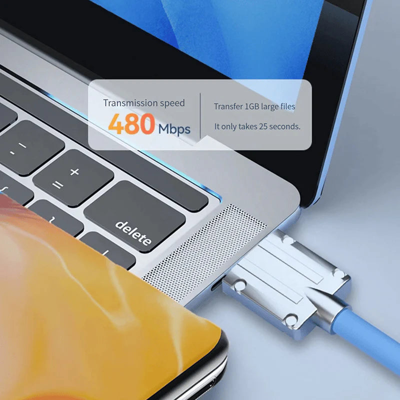 Rhino 180° Rotatable Fast Charging Cable