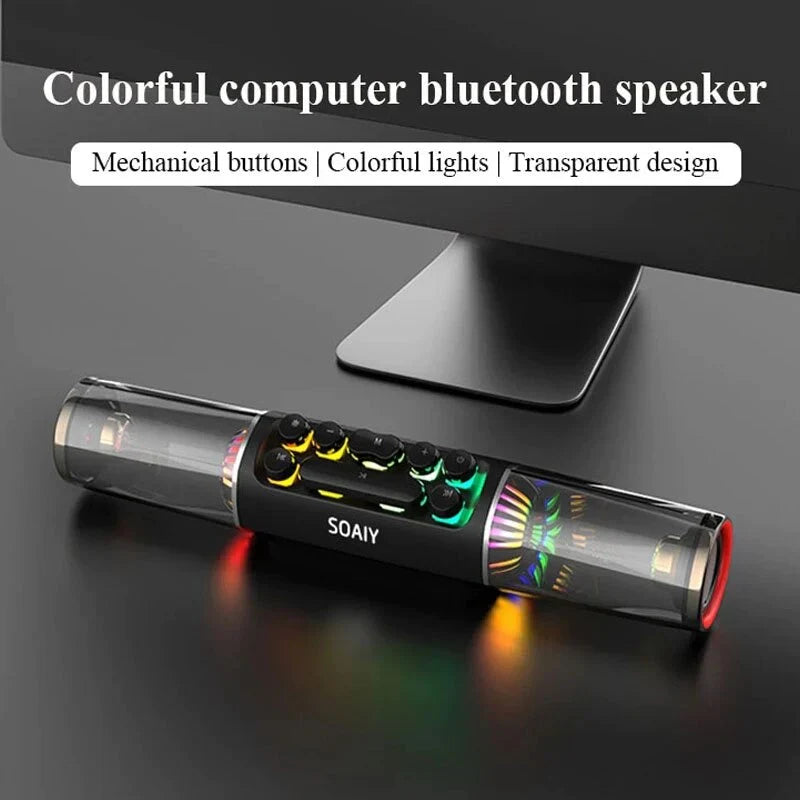 Robie Wireless Bluetooth Gaming Speaker | RGB, Subwoofer, 3D Soundbar