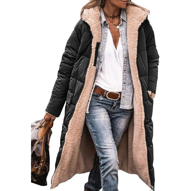 Rosindra Reversible Winter Fleece Jacket | Extremely soft