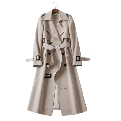 Ruby - Double-Breasted Coat for Women