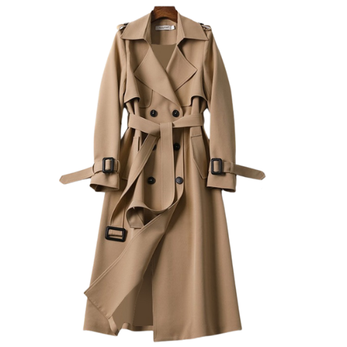 Ruby - Double-Breasted Coat for Women