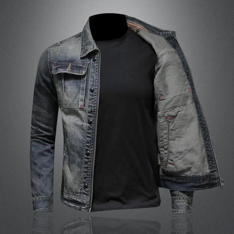 Carlessio | Retro Jeans Jacket