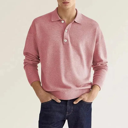 Sizuan | Men's Color Casual Long Sleeve Shirt