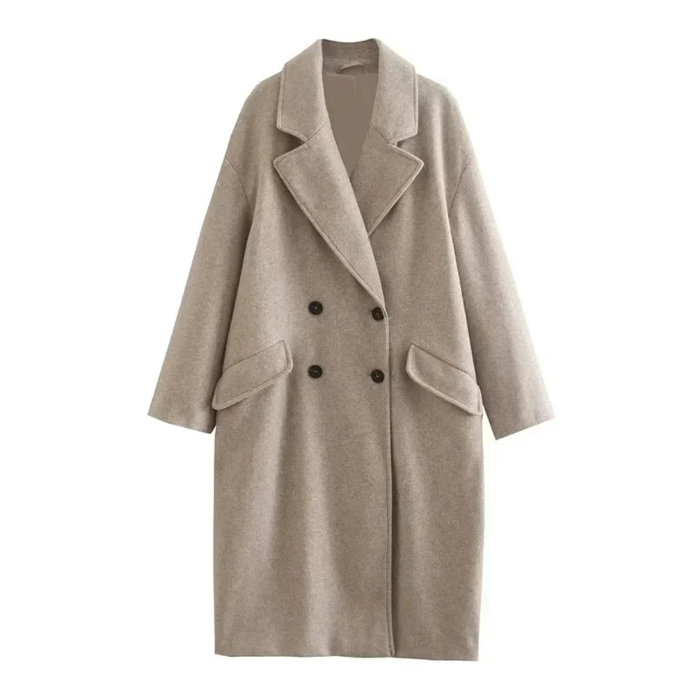 Ellies | Long Casual Coat For Stylish Looks