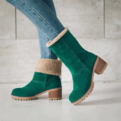 Nadjaa | Warm Sacha Ankle Boots With Teddy Lining