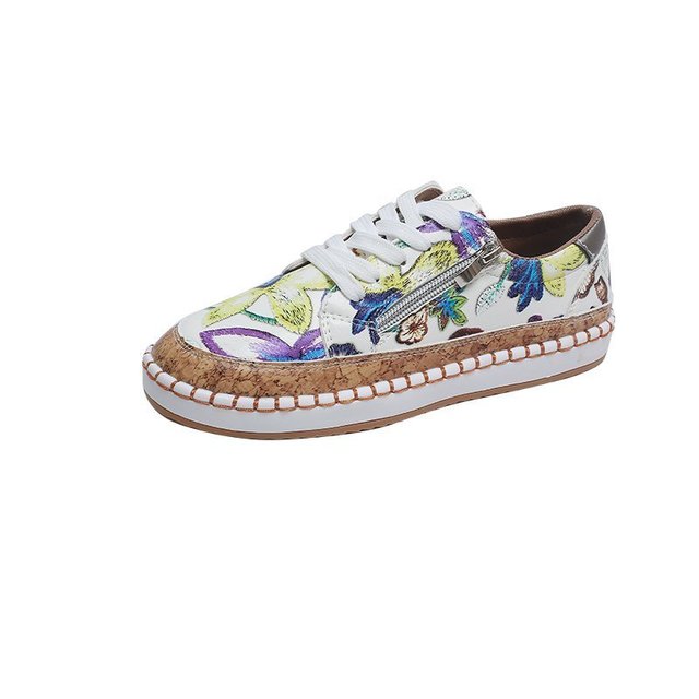 Amellie | Gaia Floral Pattern Sneakers For Women