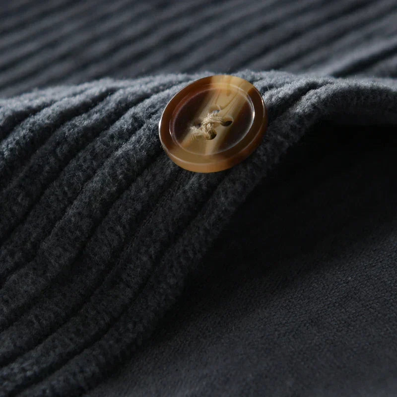 Condere | Men's Corduroy Shirt With Button Placket